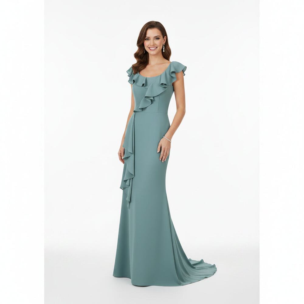 MGNY teal dress, size 6, NEW WITH TAGS!